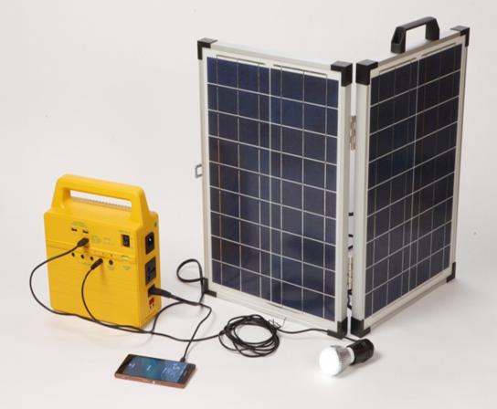 استفاده از پکیج های خورشیدی برای شارژ کردن