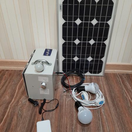 ولتاژ مناسب برای پکیج خورشیدی مسافرتی 